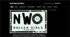 Desktop Screenshot of nworollergirls.com